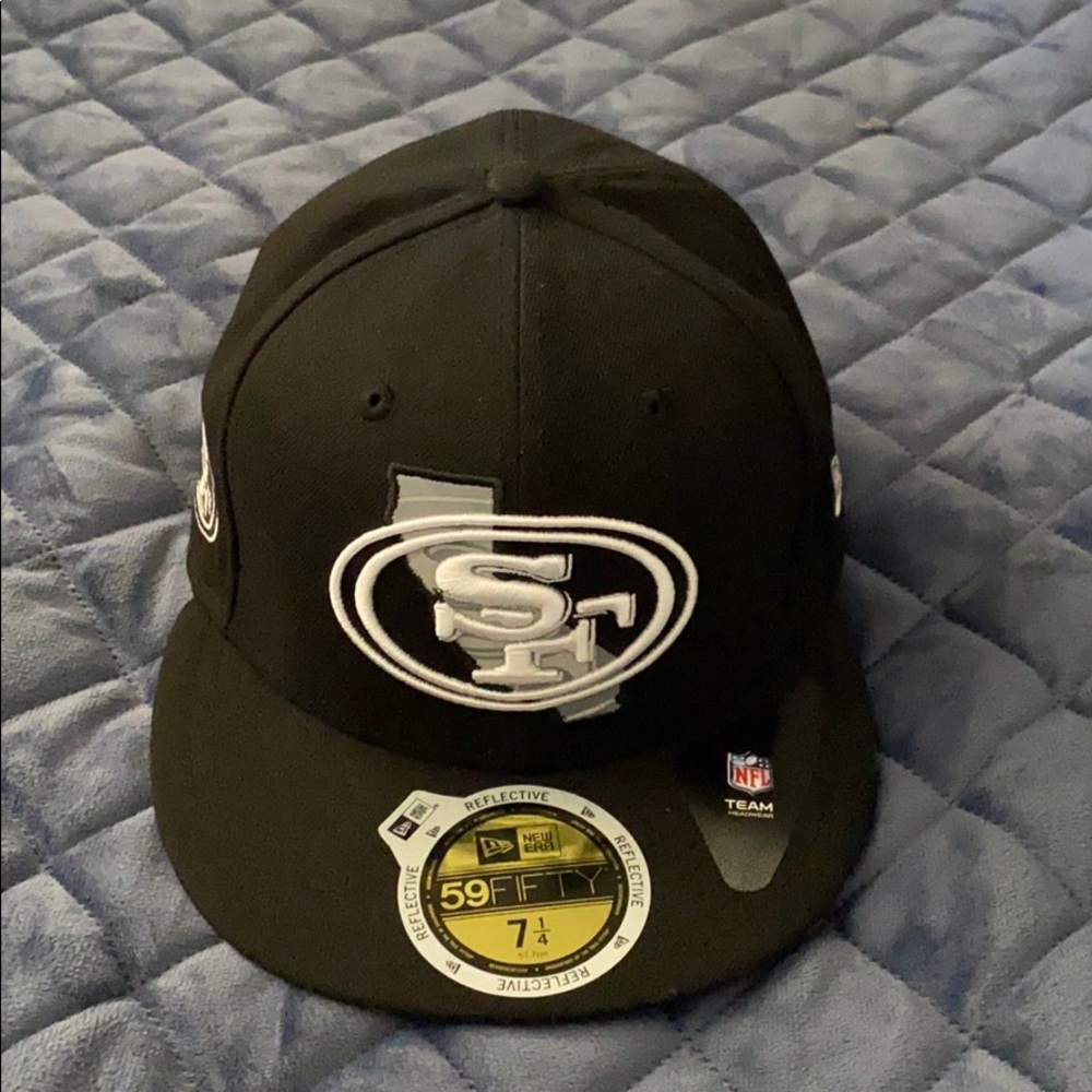 San Francisco 49ers New Era Black cap